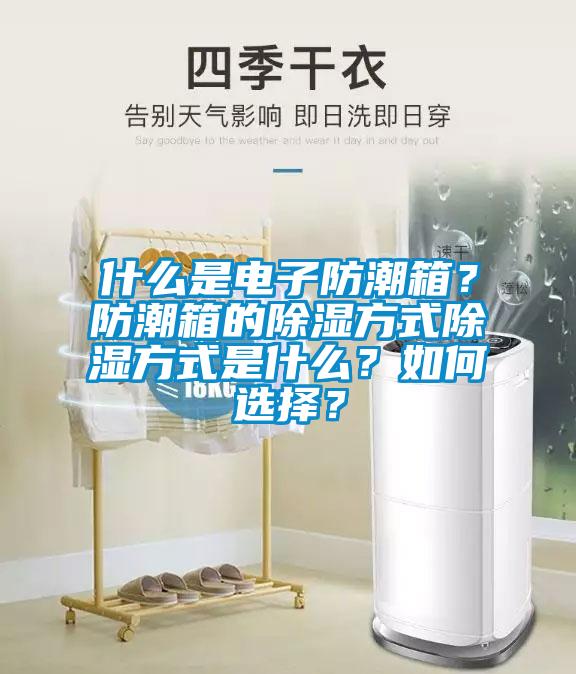 什么是電子防潮箱？防潮箱的除濕方式除濕方式是什么？如何選擇？