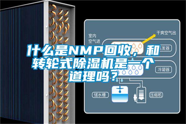 什么是NMP回收，和轉輪式除濕機是一個道理嗎？